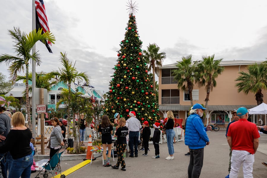 Christmas on Bridge Street Anna Maria Island