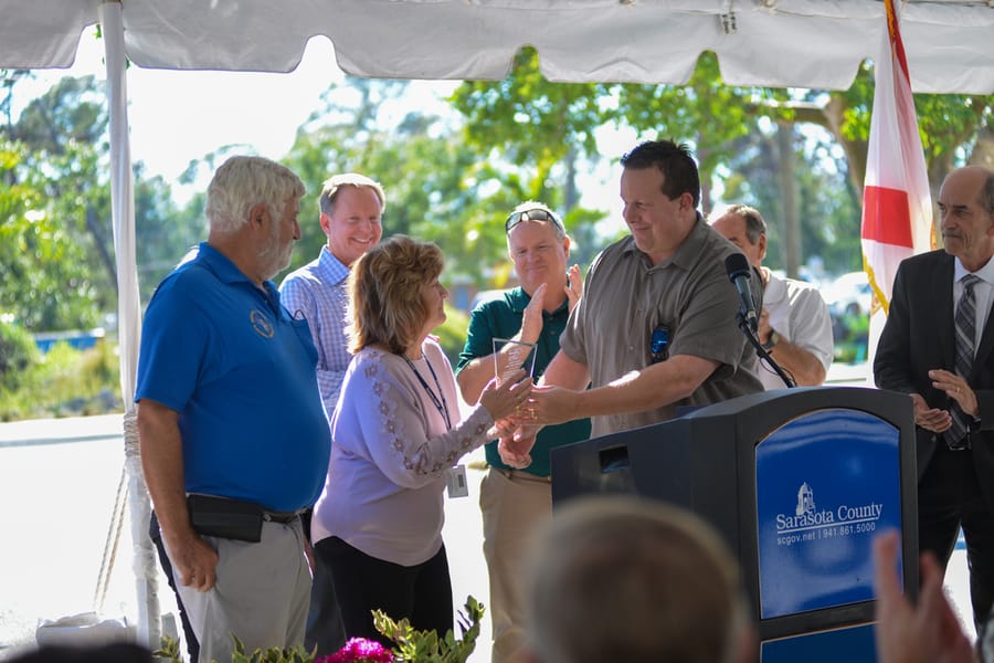 W. Dearborn Street Ribbon-Cutting