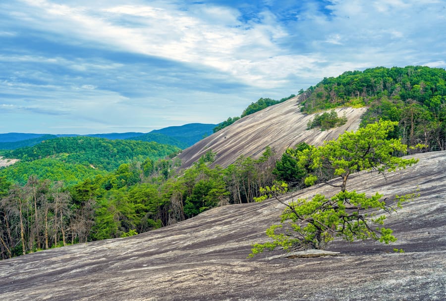 Stone Mountain summit view1