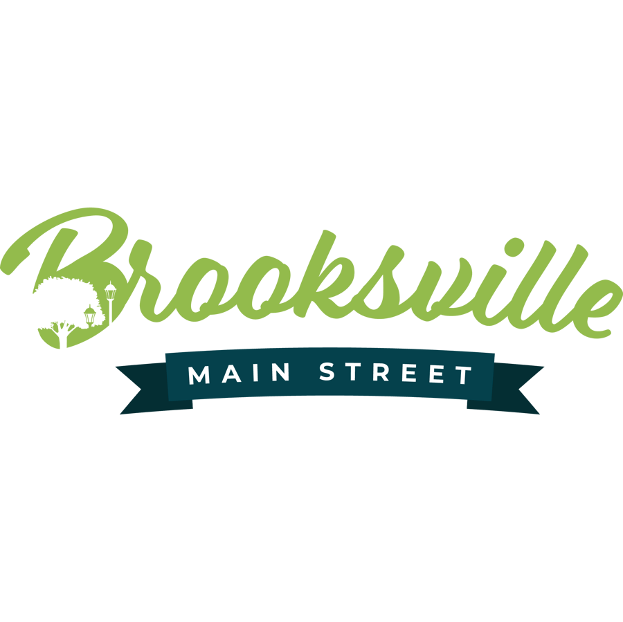 Brooksville Main Street Logo CMYK