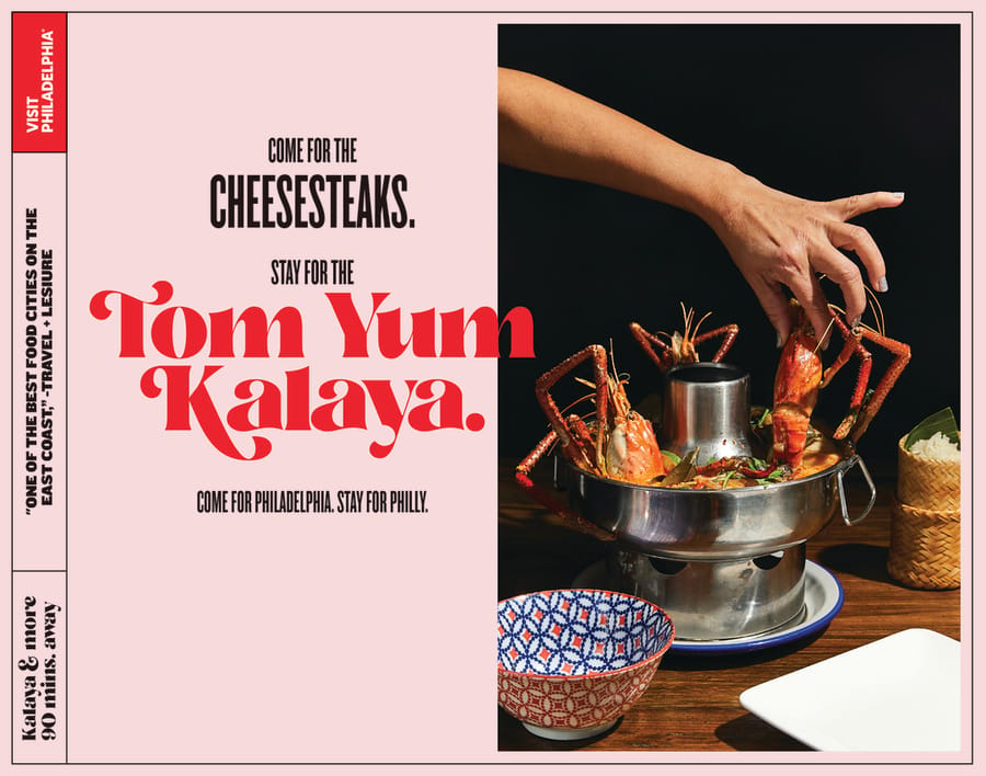 Come for the Cheesesteaks. Stay for the Tom Yum Kalaya.