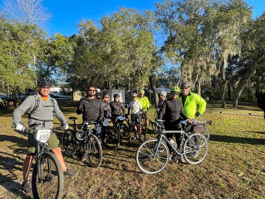 Croomfest - riders in camp