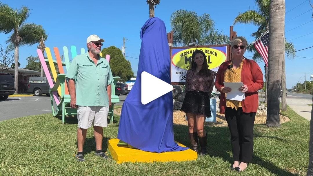 Unveiling of Marina for The Mermaid Tale Trail Final 2023