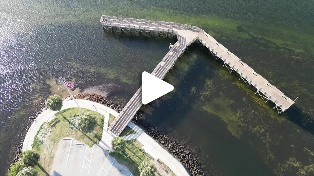 Bayport Pier Drone B-Roll Feb_2023