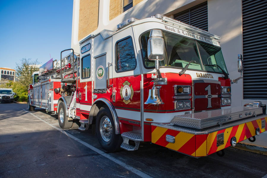 SCFD Tiller Truck