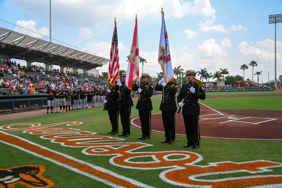 SCFD first pitch