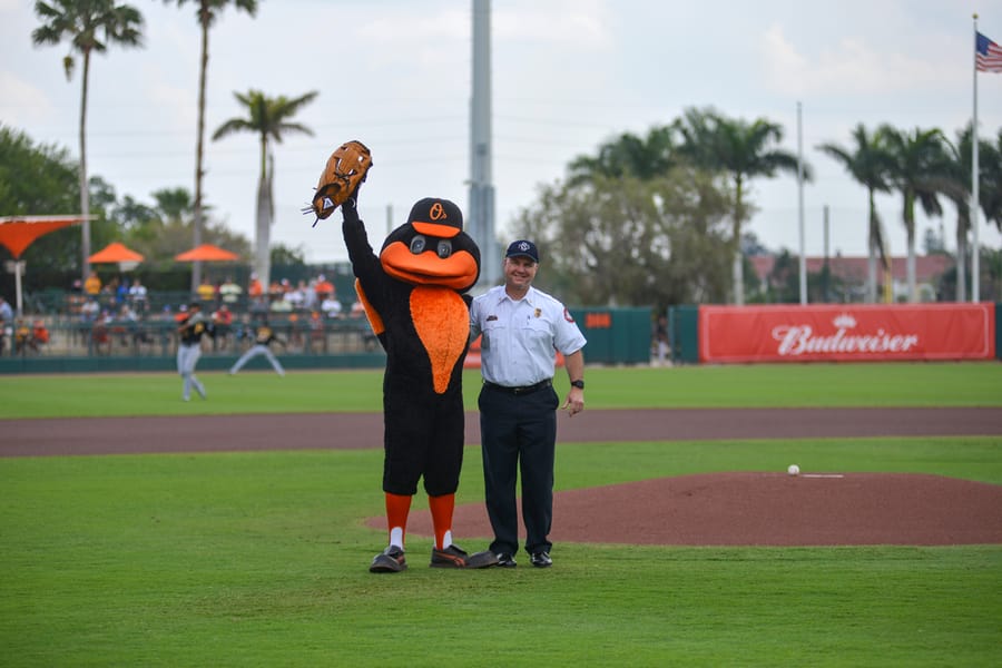 SCFD first pitch