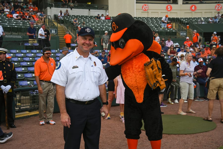 SCFD first pitch