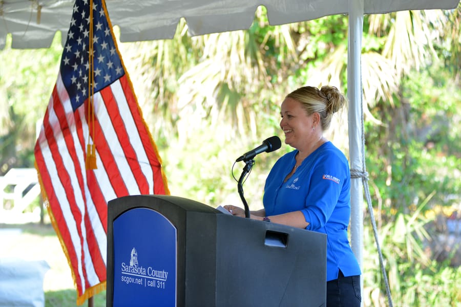 Deer Prairie Creek Improvements Ribbon-Cutting