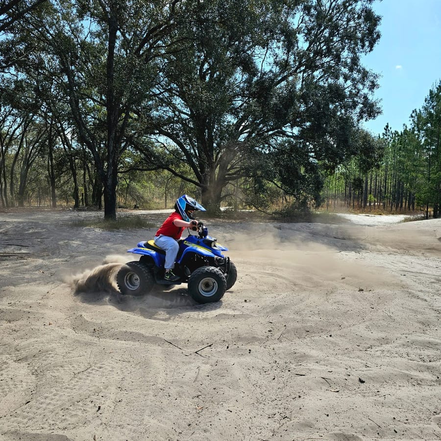 David on ATV