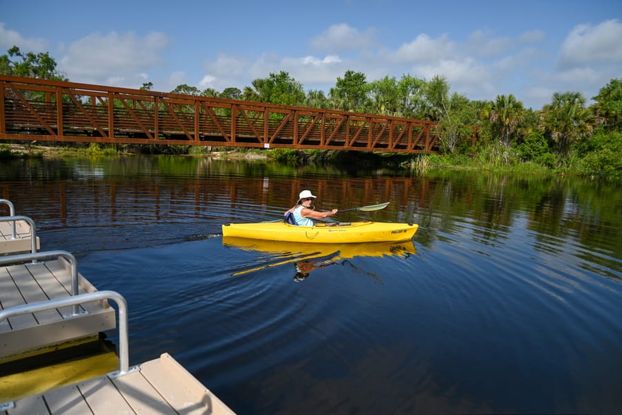 Deer Prairie Creek Improvements Ribbon-Cutting