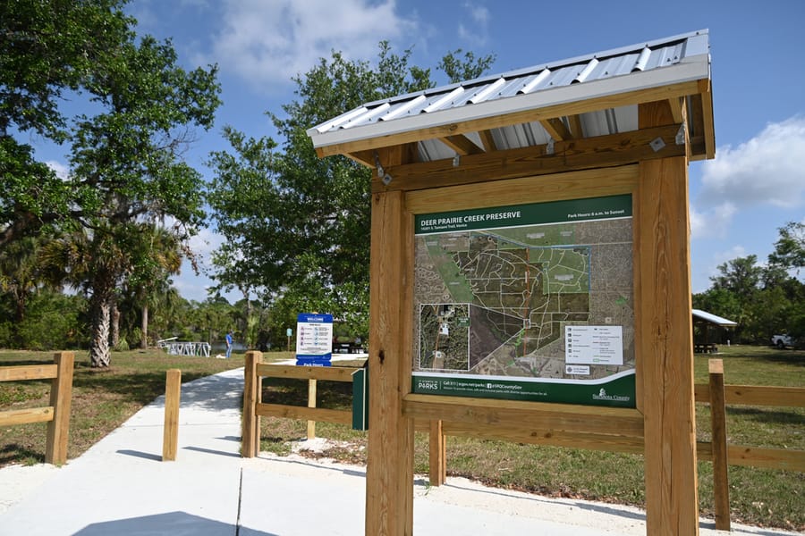 Deer Prairie Creek Improvements Ribbon-Cutting