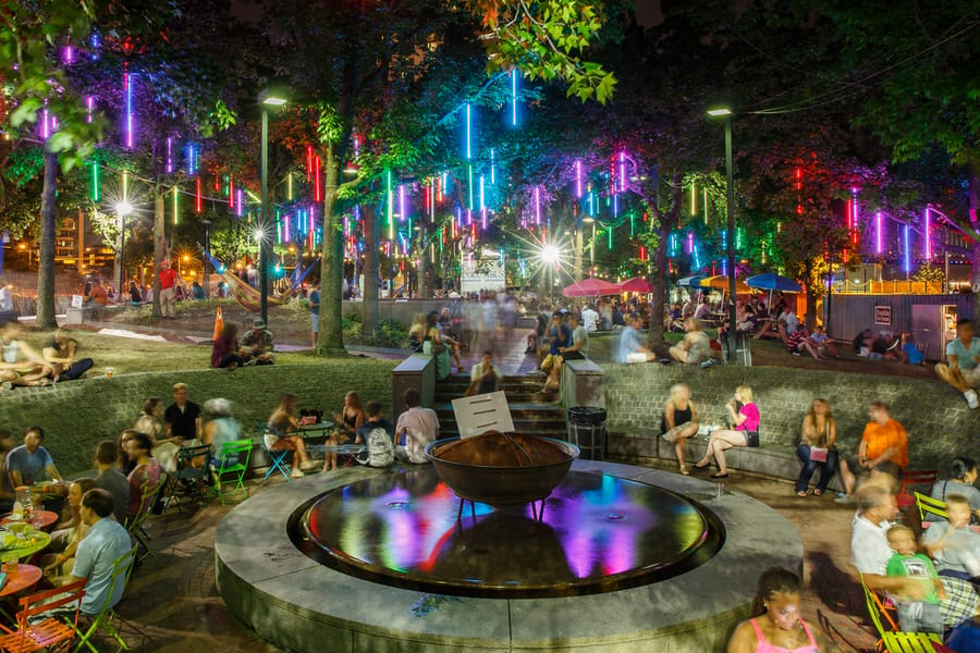 The Magical Lights at Spruce Street Harbor Park photo credit Matt Stanley for PHLCVB