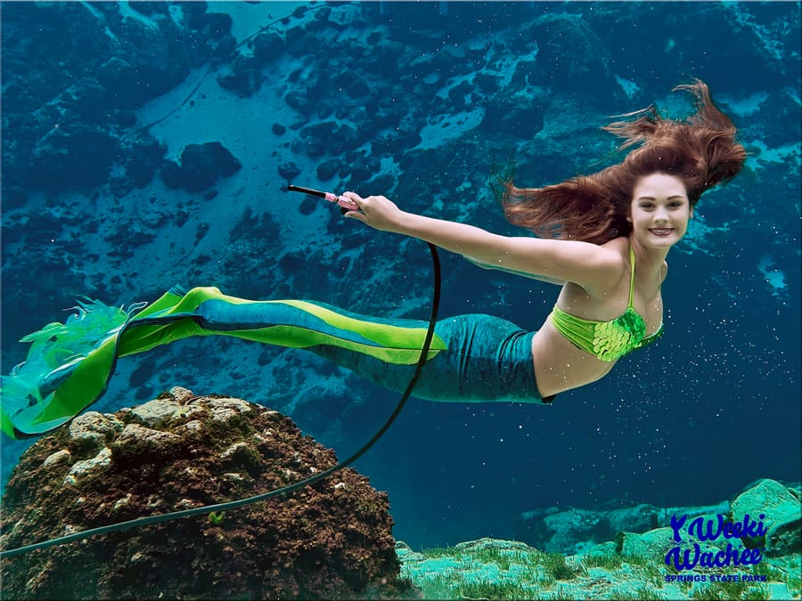 Mermaid Kiyomi at Weeki Wachee Springs State Park