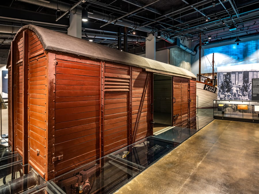 Holocaust_Museum_Houston_Railcar