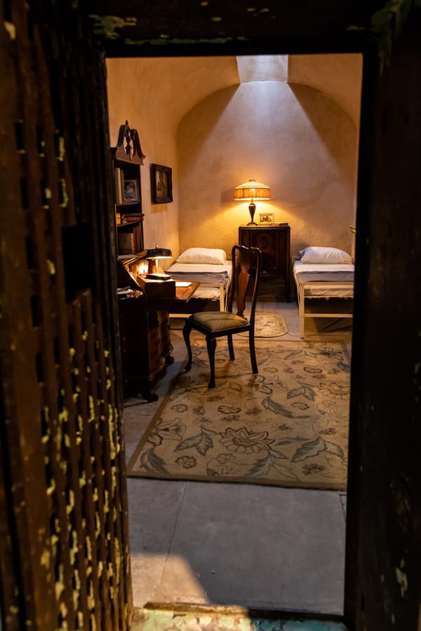 Al Capone's cell at Eastern State Penitentiary