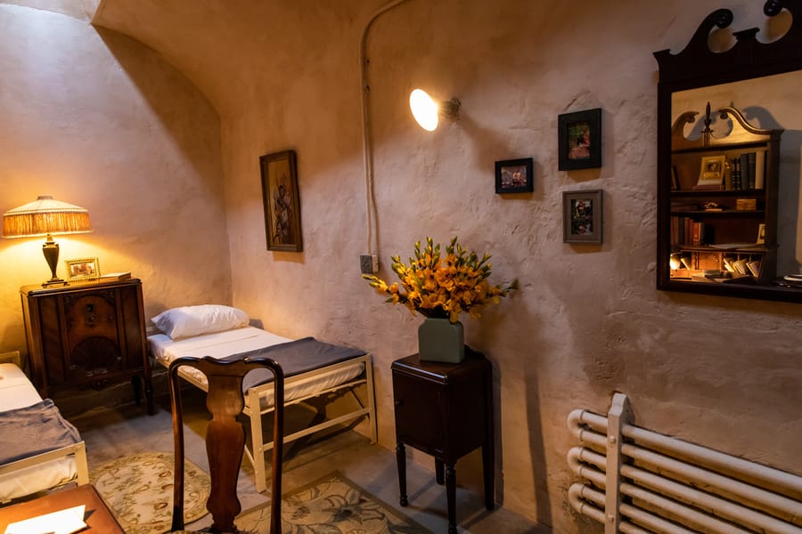 Al Capone's cell at Eastern State Penitentiary