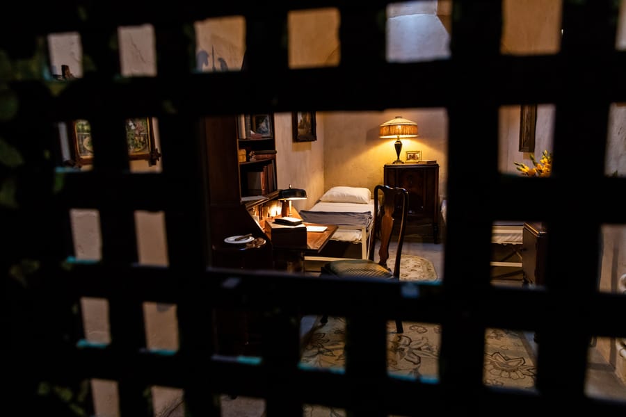 Al Capone's cell at Eastern State Penitentiary