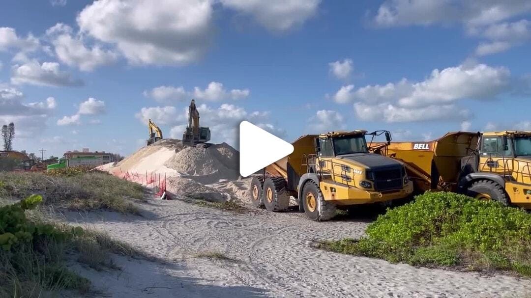 South Siesta Beach Repair_ May 1