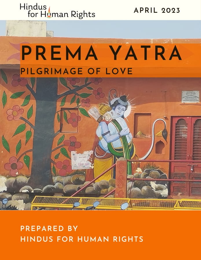 India Report - Prema Yatra - 1