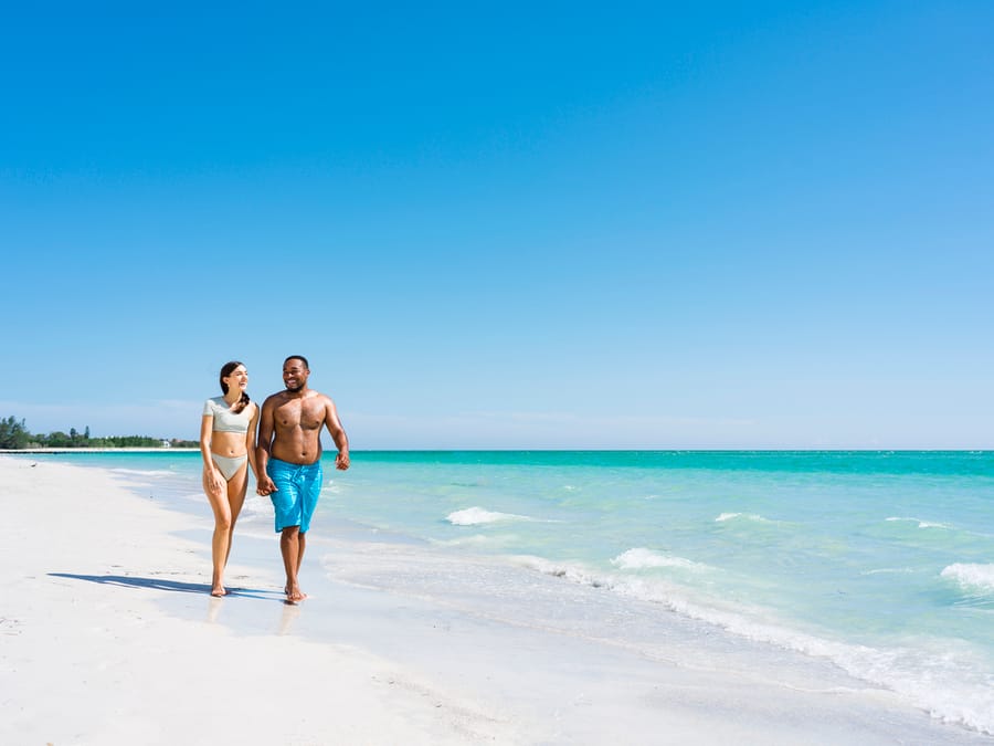 BACVB Couple on Beach Photoshoot