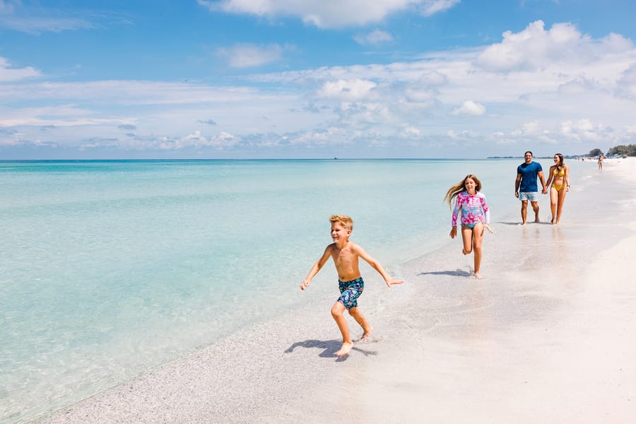 BACVB Family on Beach