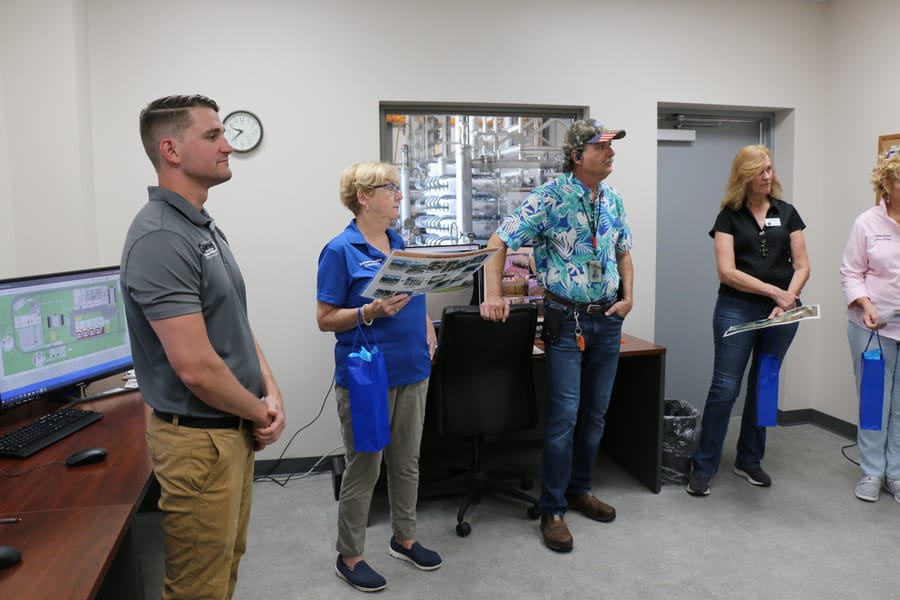 Water Treatment Plant Ribbon Cutting (23)