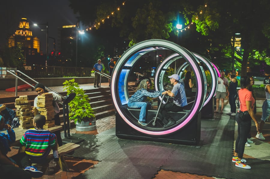 EKUMEN’s Loop At Spruce Street Harbor Park