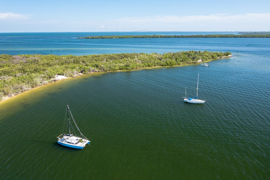 De Soto National Memorial Aerial