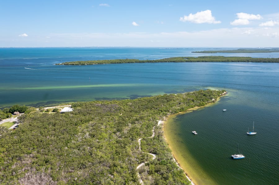 De Soto National Memorial Aerial
