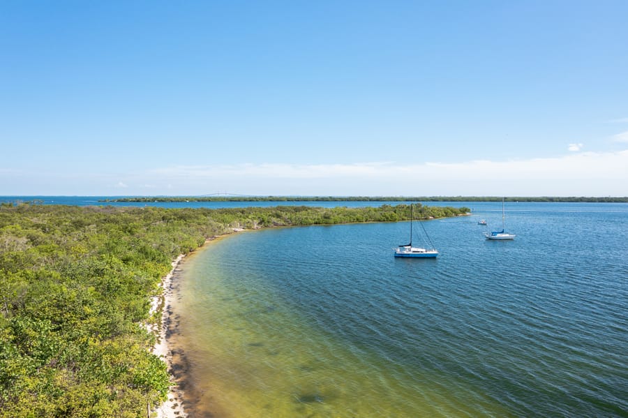 De Soto National Memorial Aerial