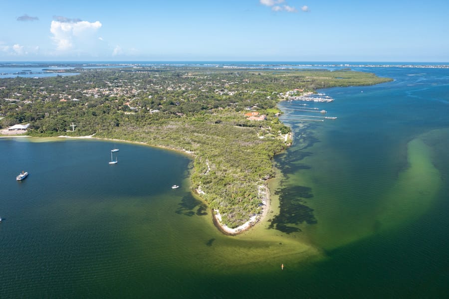 De Soto National Memorial Aerial