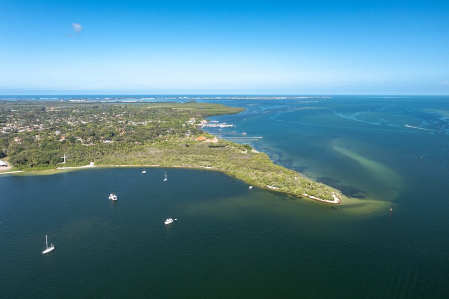 De Soto National Memorial Aerial