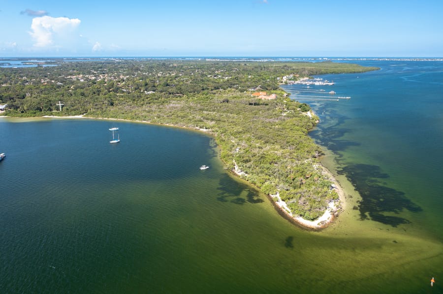 De Soto National Memorial Aerial