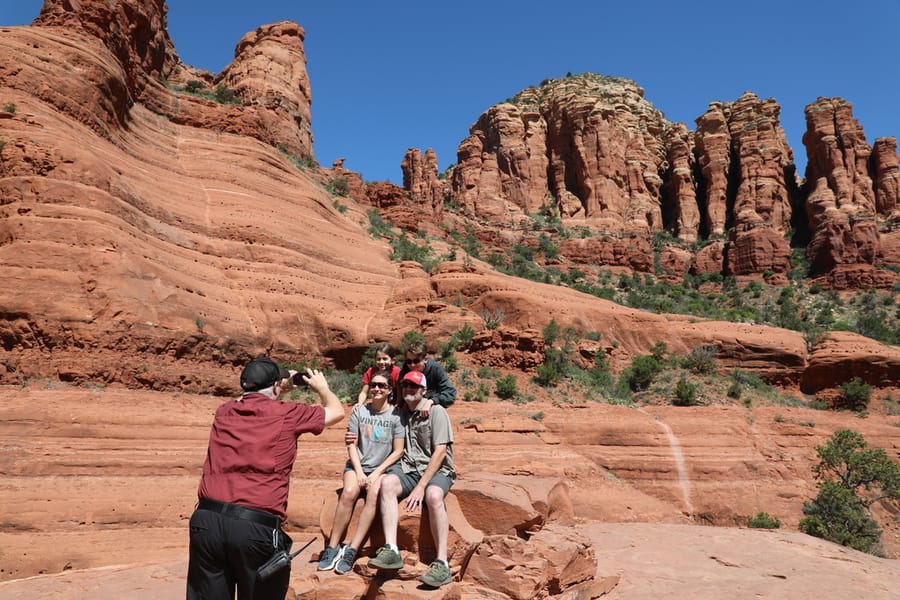 Sedona - Jeep Tours Scenic View_credit Arizona Office of Arizona