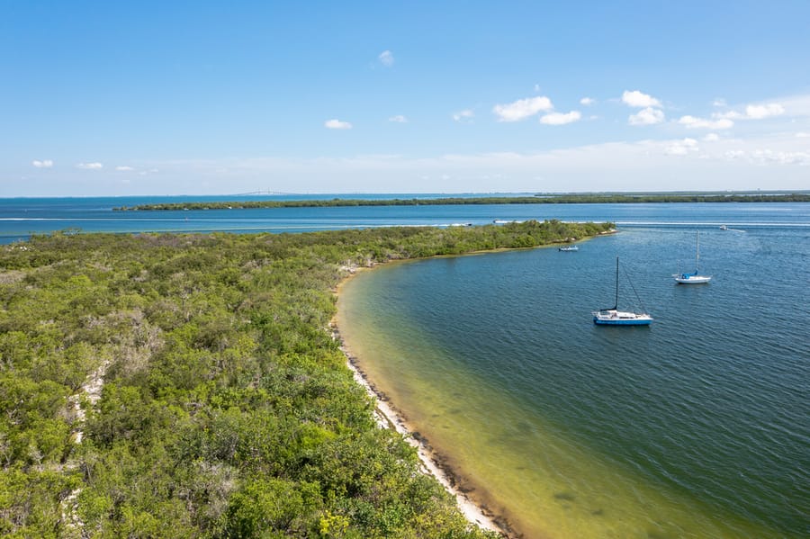 De Soto National Memorial Aerial