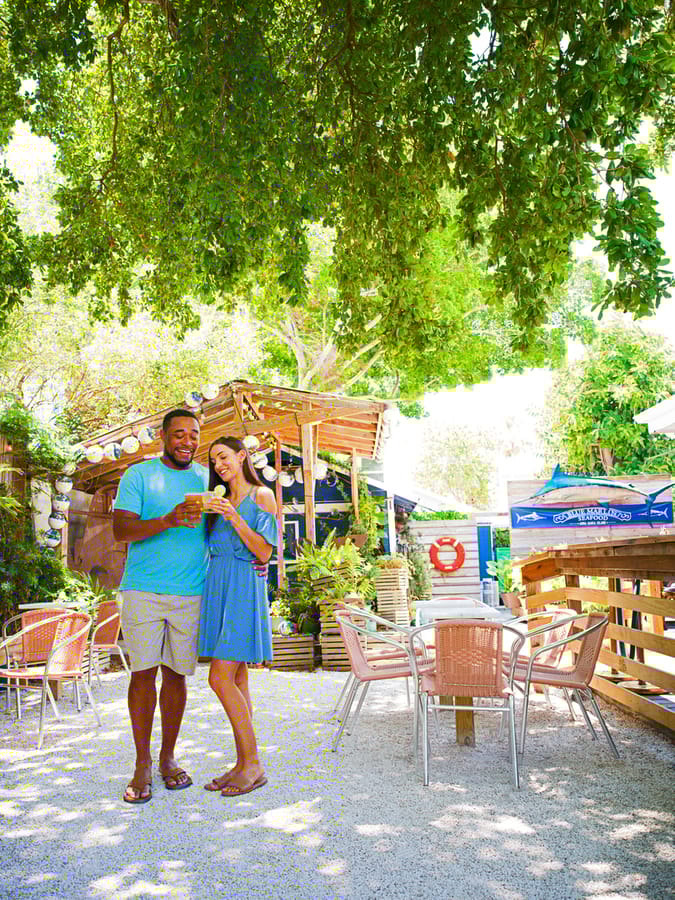 Couple at Blue Marlin
