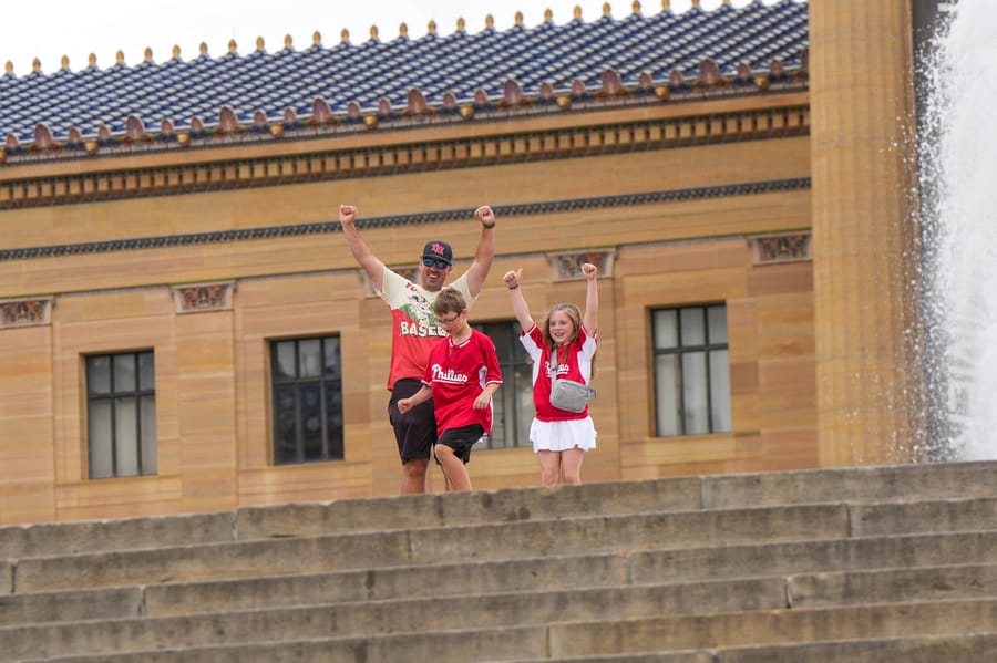 Rocky Statue and Steps