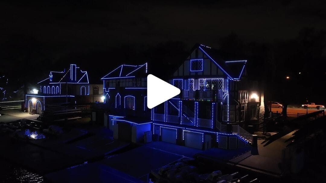 Boathouse Row at Night