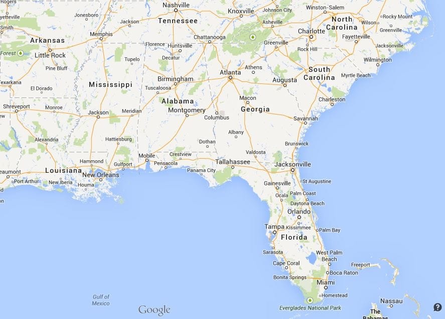 Southeast_US_map_08.22.14
