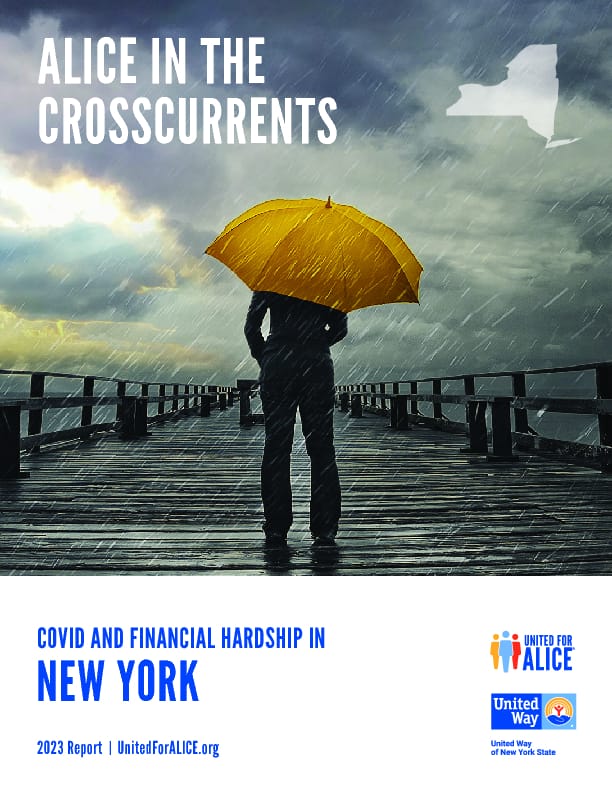 2023 ALICE in the Crosscurrents: COVID and Financial Hardship in New York
Rainy Day Funds 2021 NY-r1
Income and Expenses Family of Four 2021 NY
Retirement savings 2021 NY-r1
Overview 2021 NY
Household