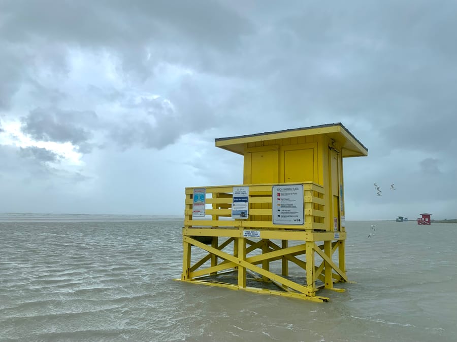 Hurricane Idalia - Siesta Beach