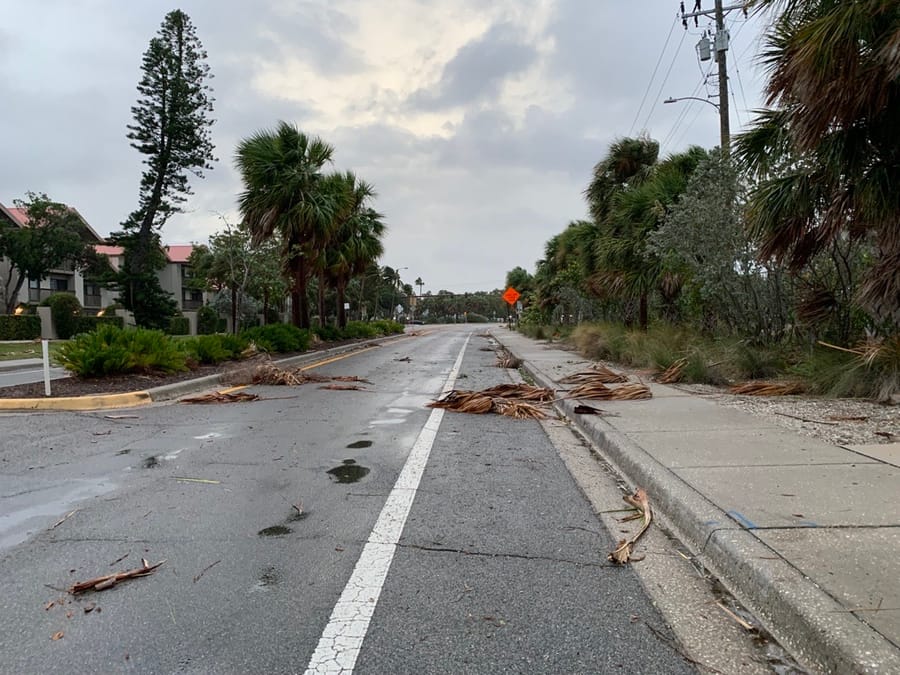 Hurricane Idalia - Siesta Beach