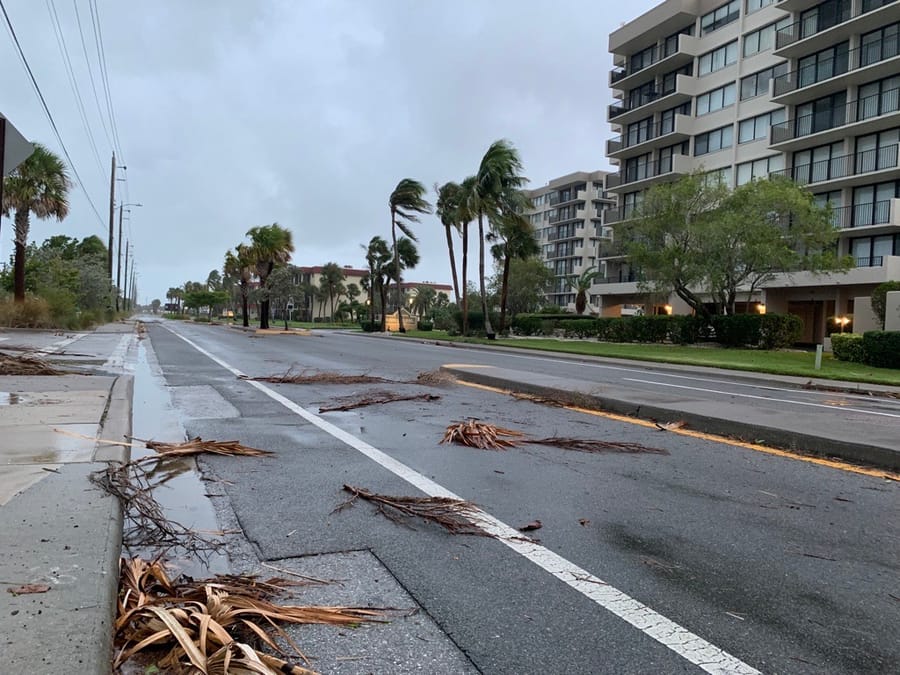 Hurricane Idalia - Siesta Beach