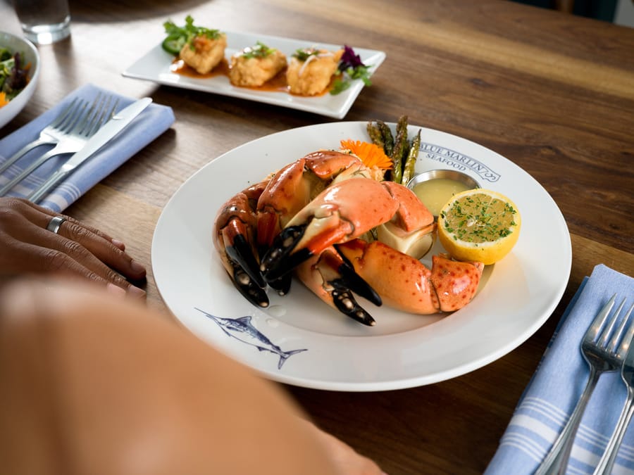 Stone Crab at the Blue Marlin