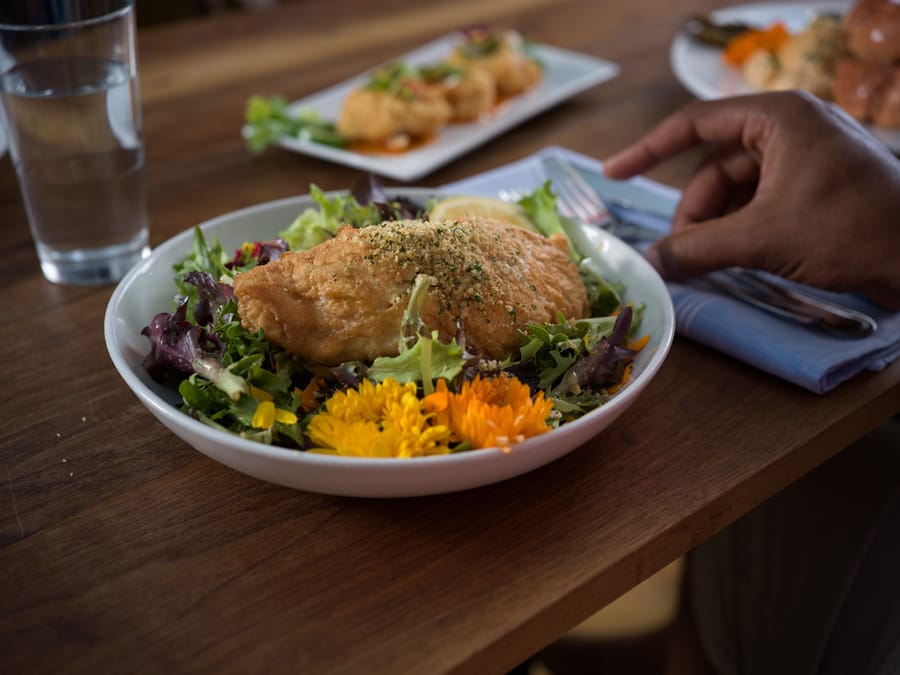 Dining at the Blue Marlin