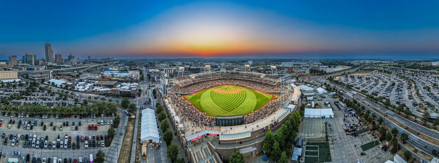 Charles_Schwab_Field_StadiumAtSunset_June2023