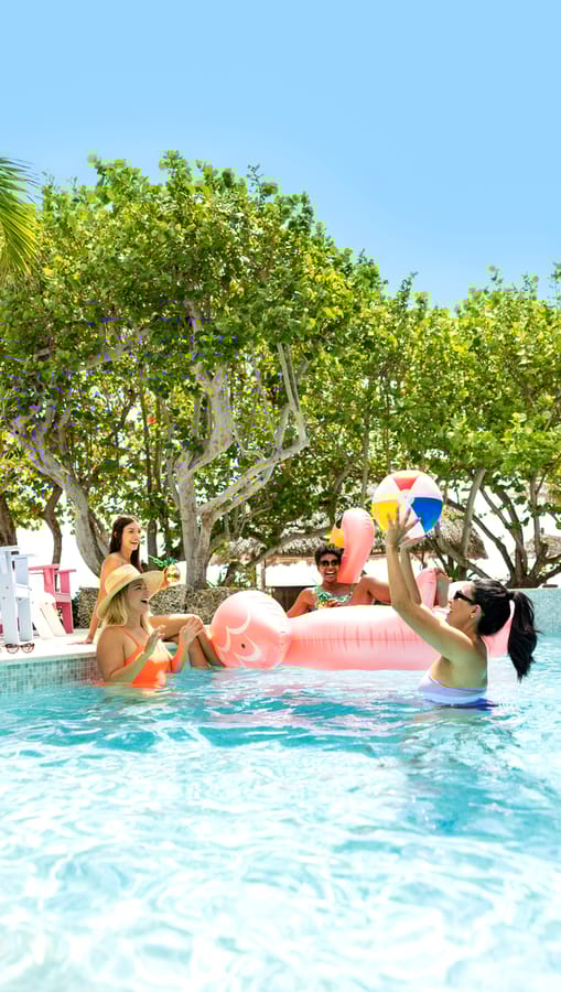 Girls Trip Pool Fun
