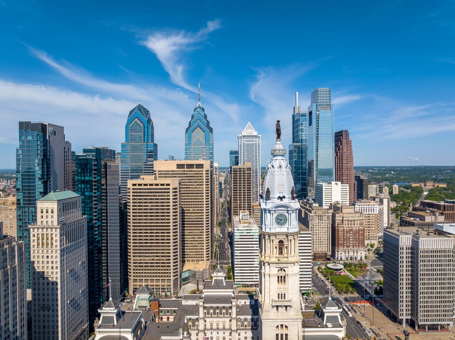 William Penn on City Hall Skyline