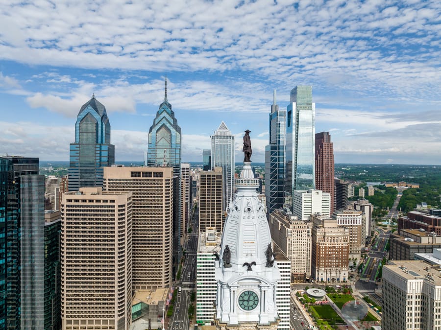 William Penn on City Hall Skyline